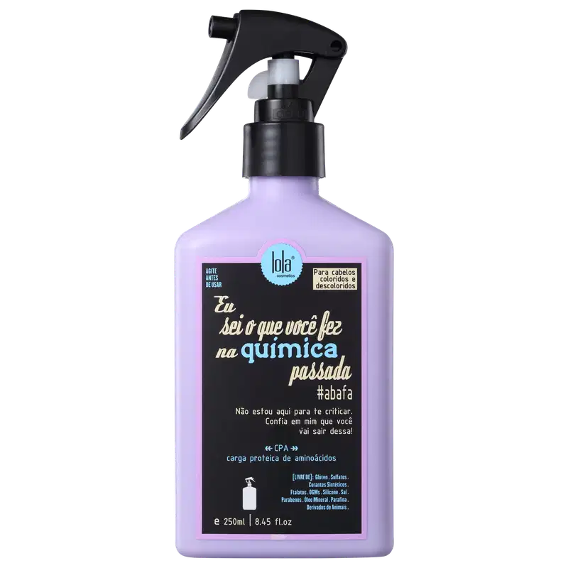 Lola Cosmetics Eu Sei o Que Você Fez na Química Passada - Spray de Tratamento 250ml
