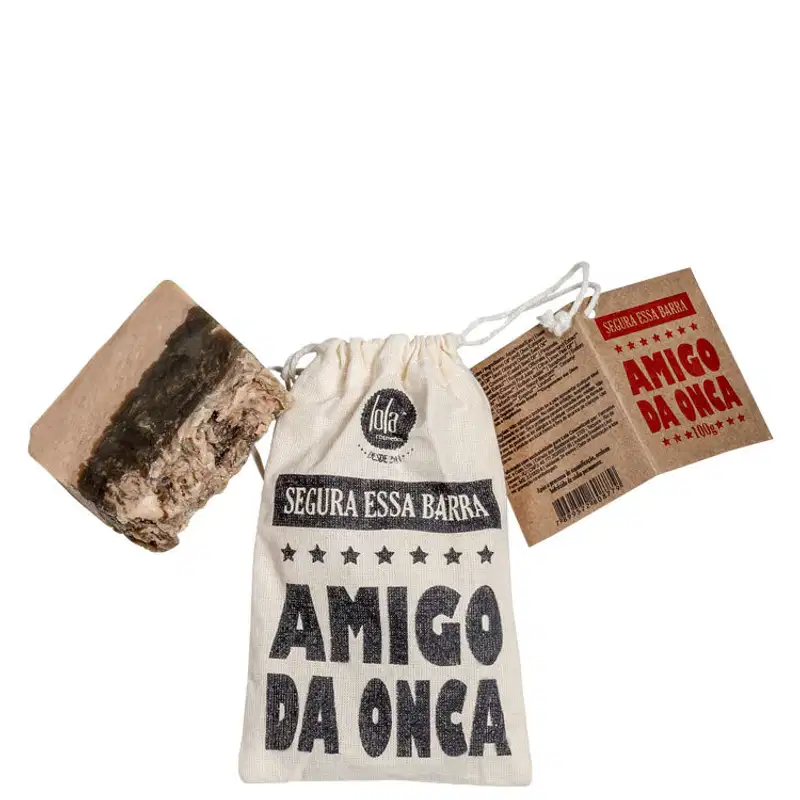 Lola Cosmetics Segura Essa Barra Amigo da Onça - Sabonete em Barra 100g