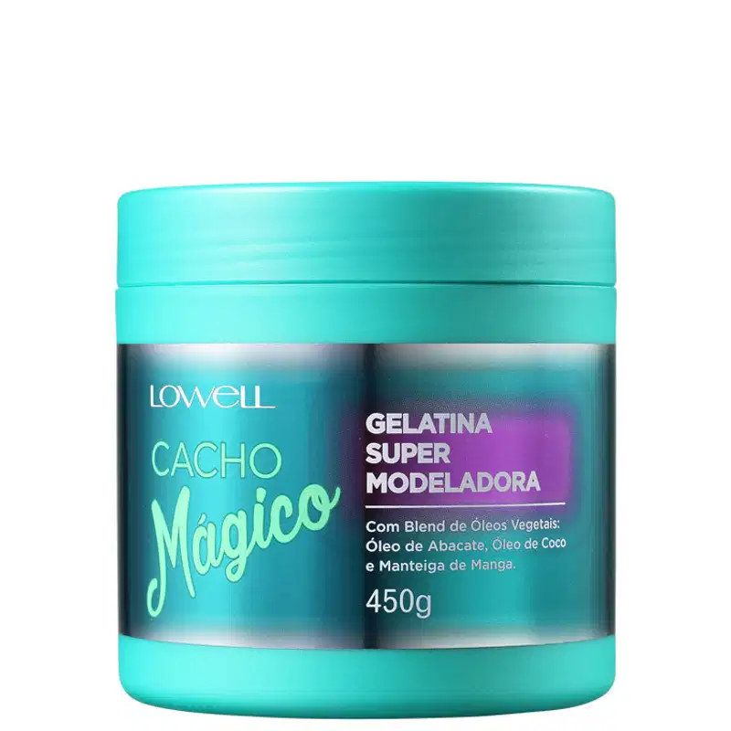 Lowell Cacho Mágico Super Modeladora - Gelatina Ativadora de Cachos 450g