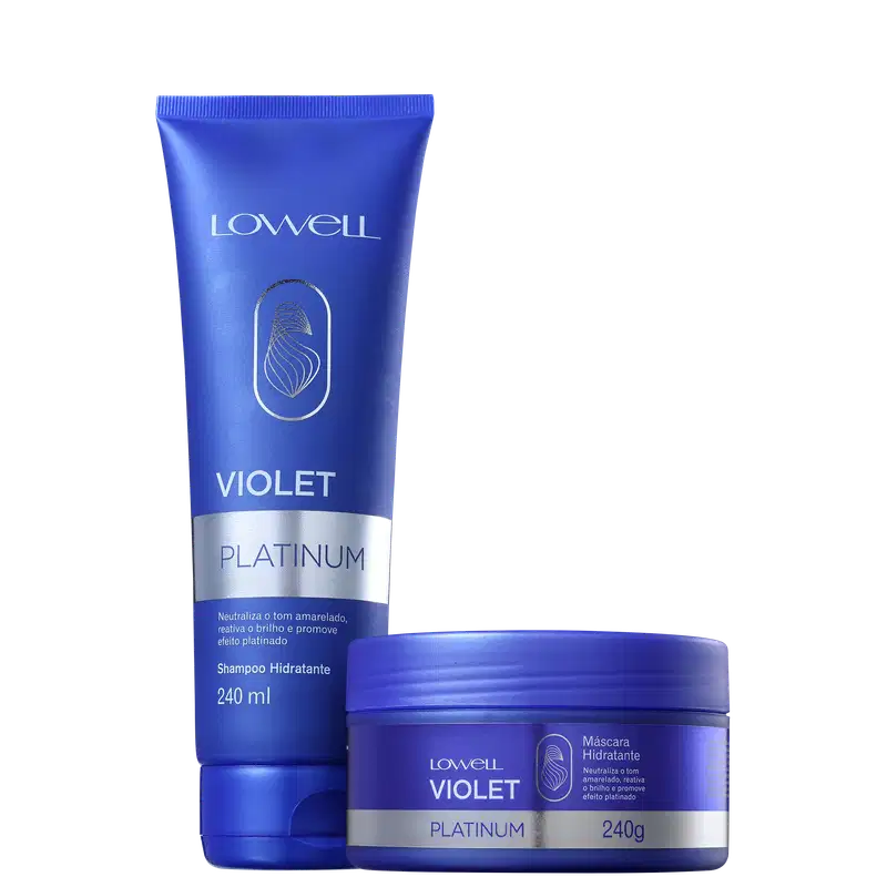 Kit Lowell Violet Platinum Home (2 Produtos)
