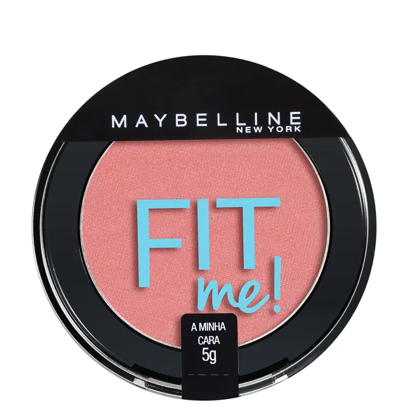 Maybelline Fit Me! 02 A Minha Cara - Blush Cintilante 5g
