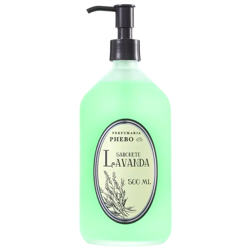Perfumaria Phebo Lavanda - Sabonete Líquido 500ml