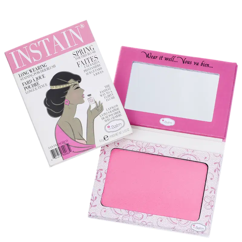 the Balm Instain Lace Bright Pink - Blush Luminoso 5,5g