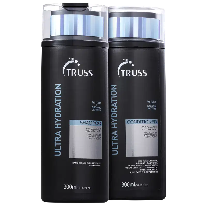 Combo Ultra Hydratation: Shampoo 300ml + Condicionador 300ml