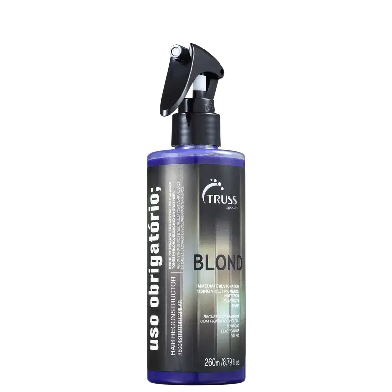 Reconstrutor Uso Obrigatório; Blond 260ml