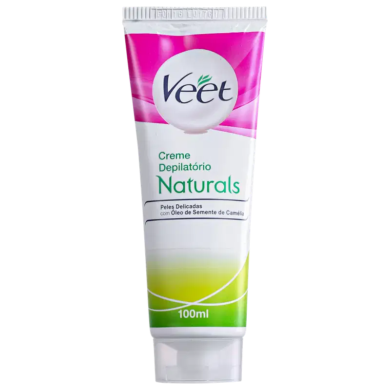 Veet Naturals Camélia - Creme Depilatório 100ml