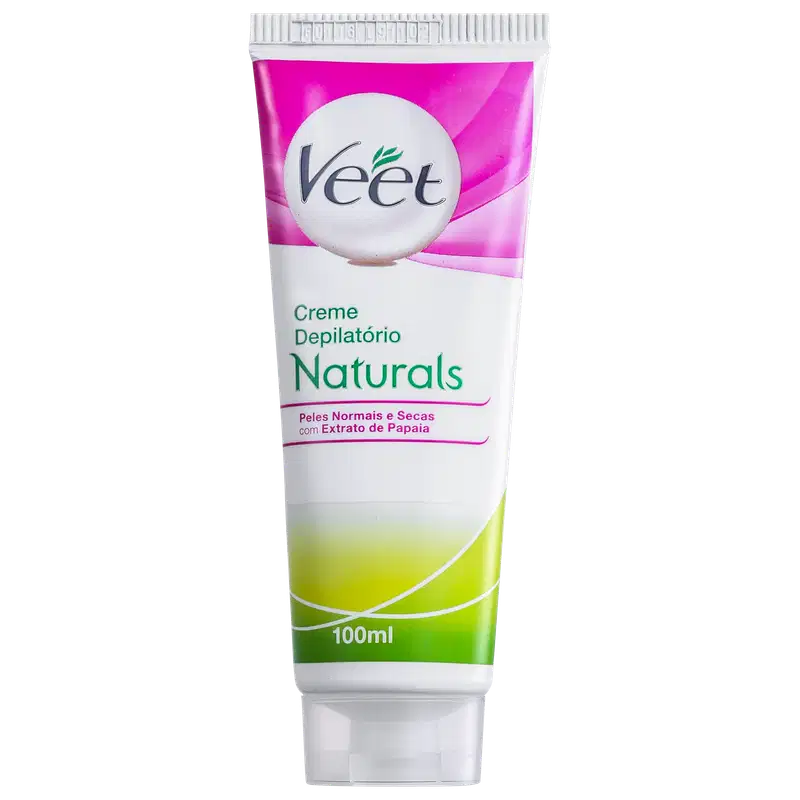 Veet Naturals Papaia - Creme Depilatório 100ml