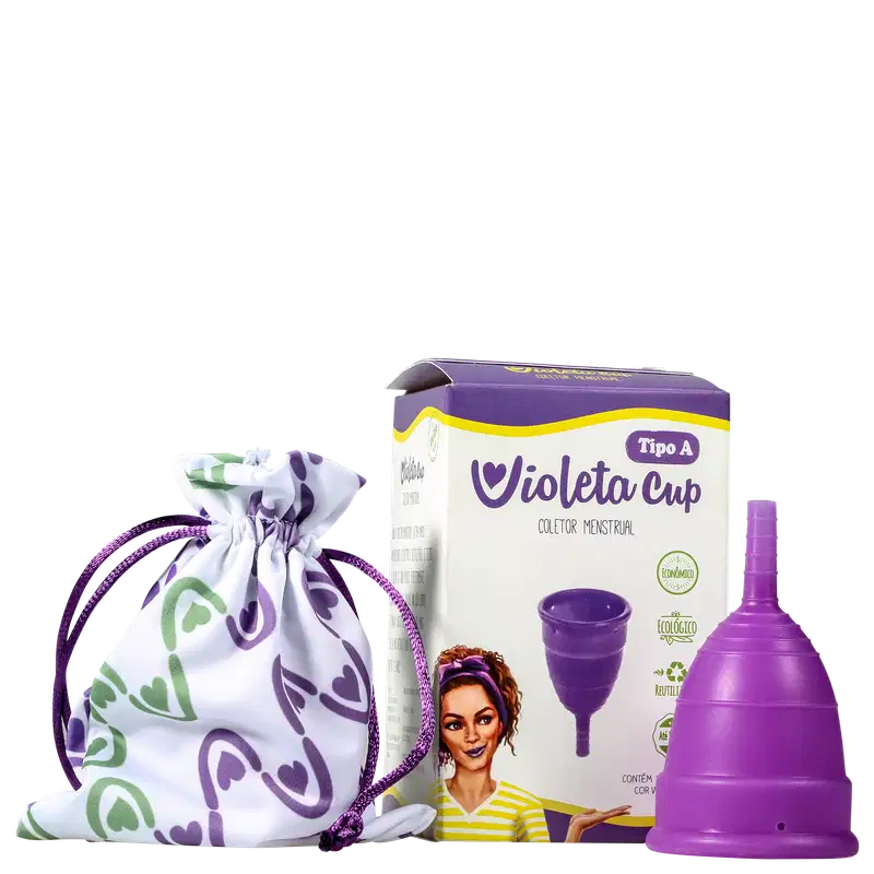 Violeta Cup Violeta Tipo A (+30 anos ou com filhos) - Coletor Menstrual