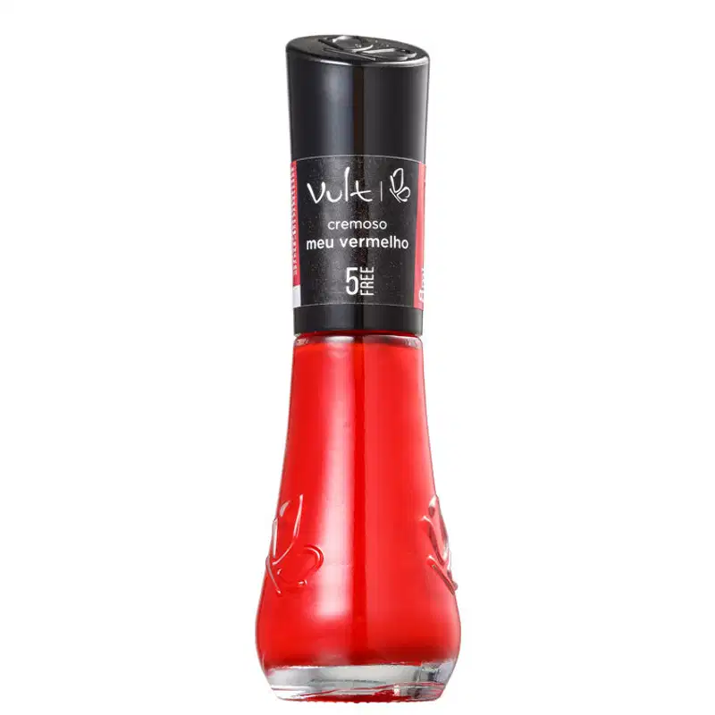 Esmalte Cremoso Meu Vermelho 5Free  8ml