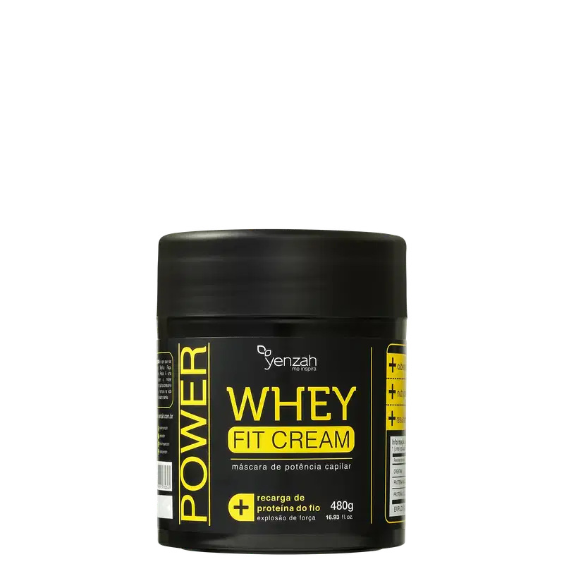 Yenzah Power Whey Fit Cream - Máscara Capilar 480g