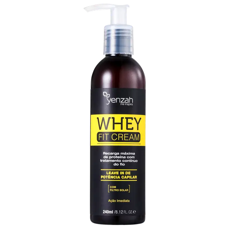 Yenzah Power Whey Fit Cream Potência Capilar - Leave-in 240ml