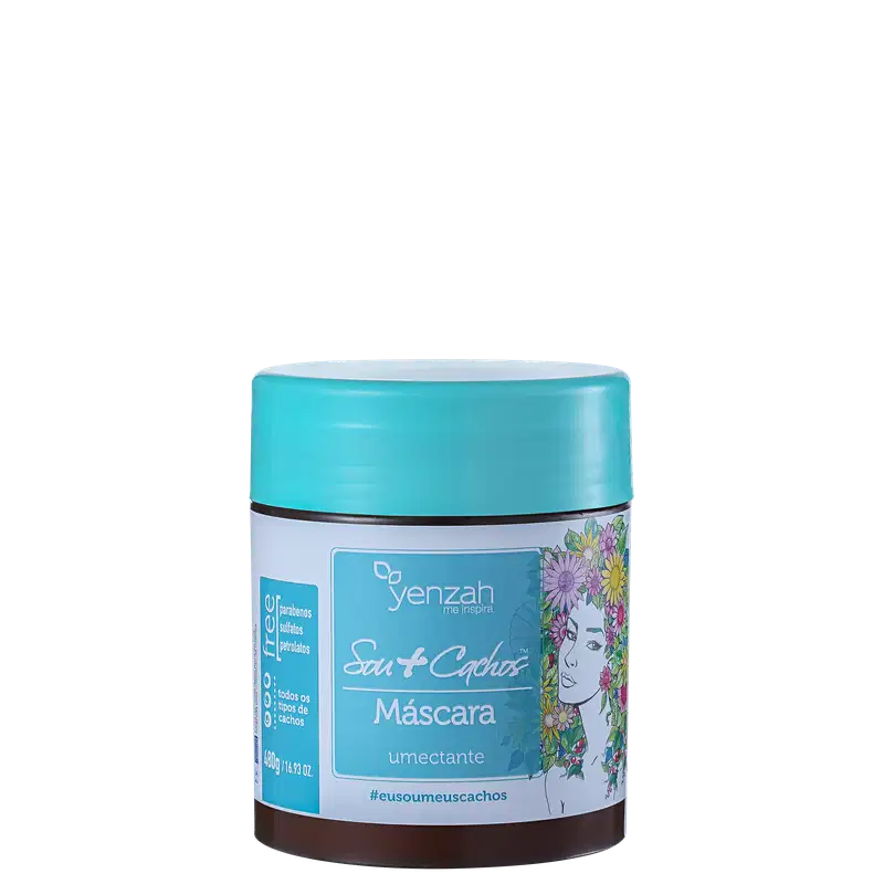 Yenzah Sou+Cachos - Máscara de Nutrição 480g