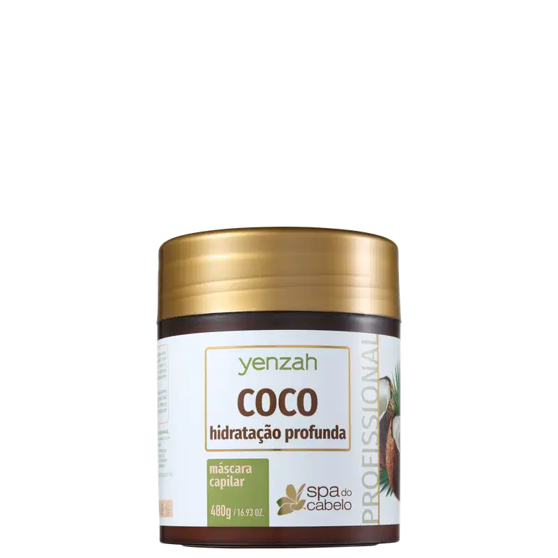 Yenzah SPA dos Cabelos Coco - Máscara Capilar 480g