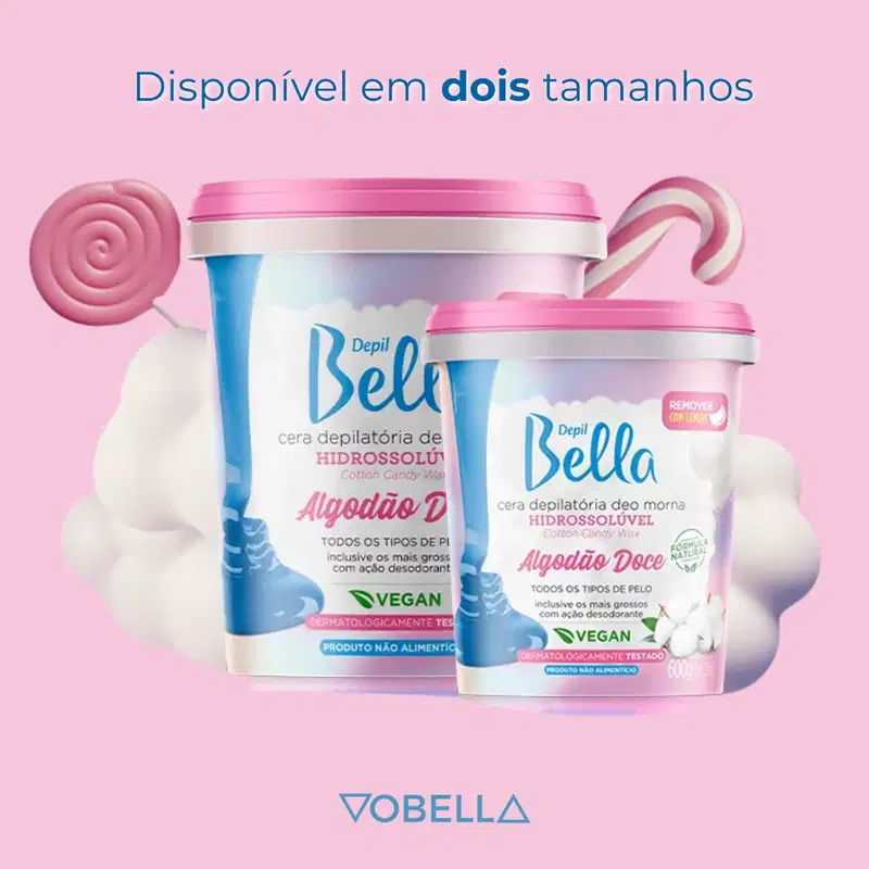 Cera Depilatória Roll-On Pink Pitaya Refil Depil Bella 100g