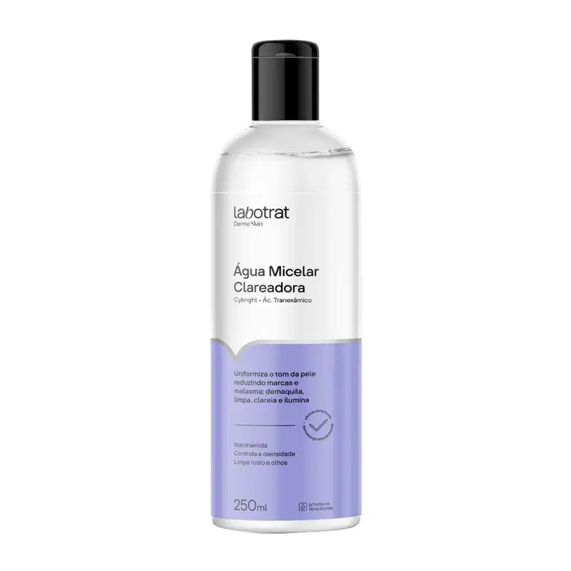 Água Micelar Clareadora Dermo Skin Hidrata Labotrat 250ml