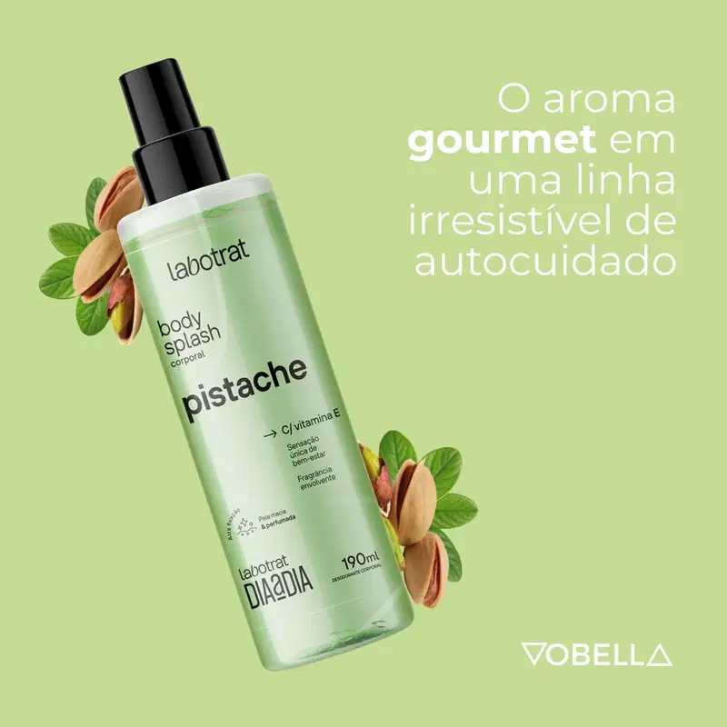 Perfume Body Splash Dia Dia Pistache Corporal Labotrat 190ml