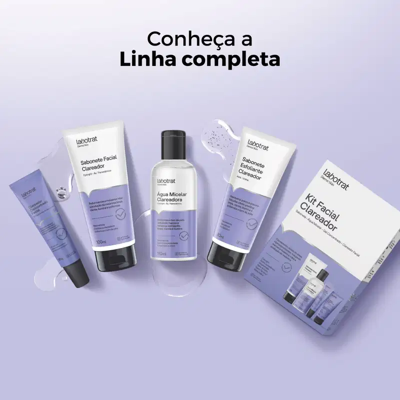Sabonete Clareador Facial Dermo Niacinamida Labotrat 100ml