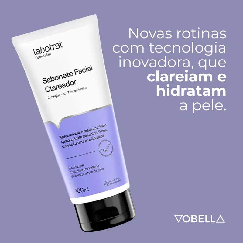 Sabonete Clareador Facial Dermo Niacinamida Labotrat 100ml