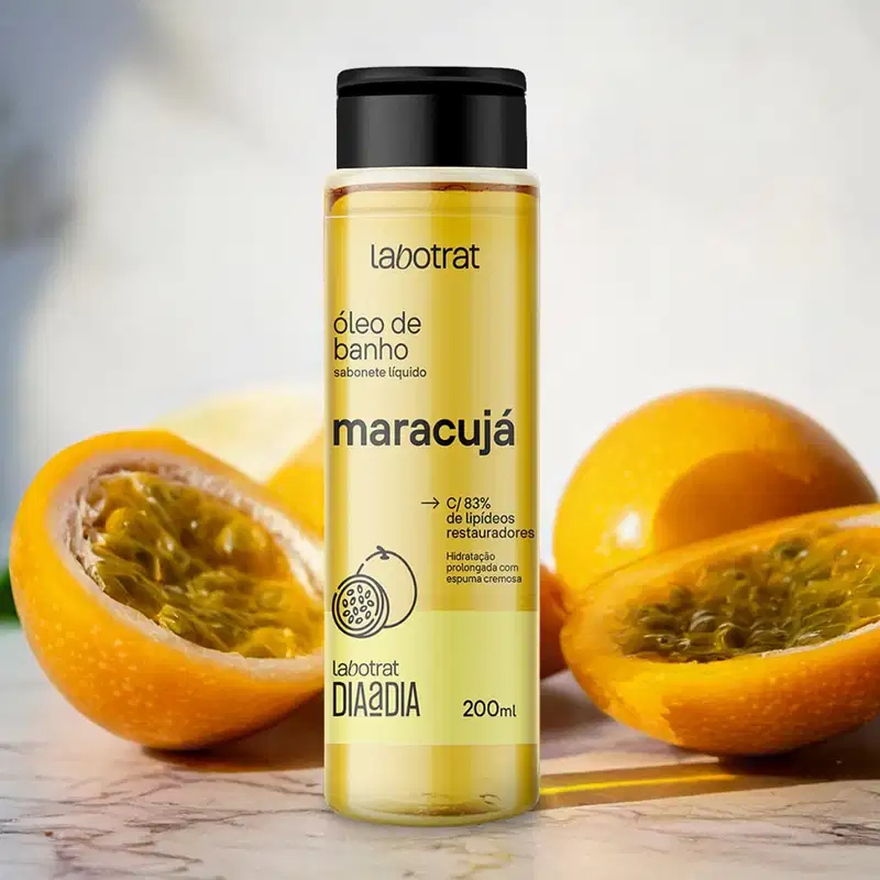 Sabonete Óleo De Banho Maracujá Dia Dia Corpo Labotrat 200ml