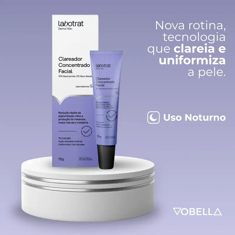 Clareador Concentrado Facial Dermo Skin Hidrata Labotrat 15g