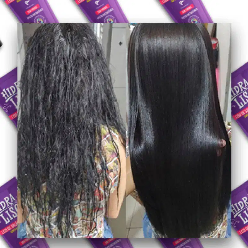 Alisante De Chuveiro Hidra Liso + Shampoo + Tônico Capilar