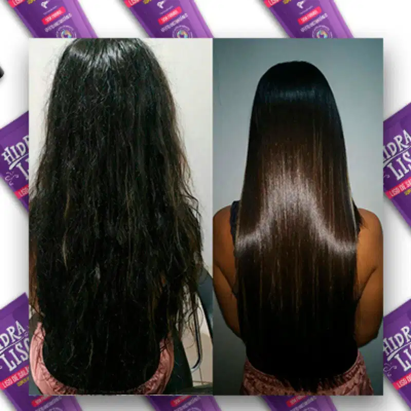 Alisante De Chuveiro Hidra Liso + Shampoo + Tônico Capilar