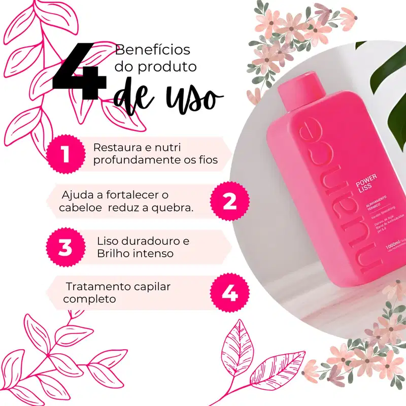 Kit Progressiva Power Liss + Shampo Anti Resíduos 1 Litro