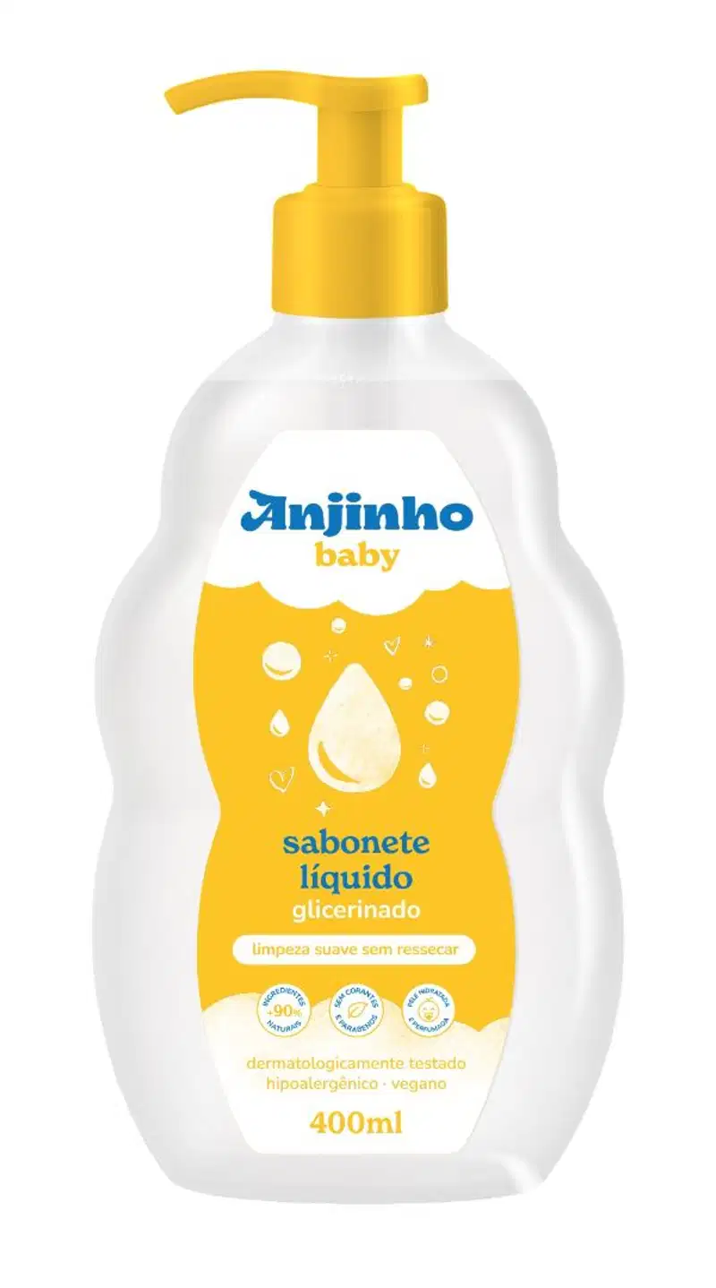 Anjinho Baby Sabonete Líquido Glicerinado 400ml