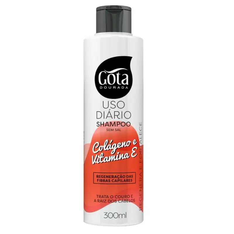 Kit Gota Colágeno e Vitamina E Shampoo e Condicionador
