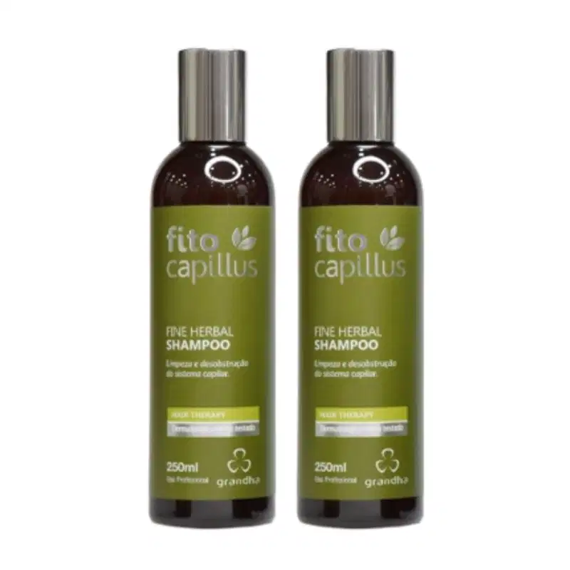 2 Shampoo Fito Capillus Fine Herbal 250ml cada