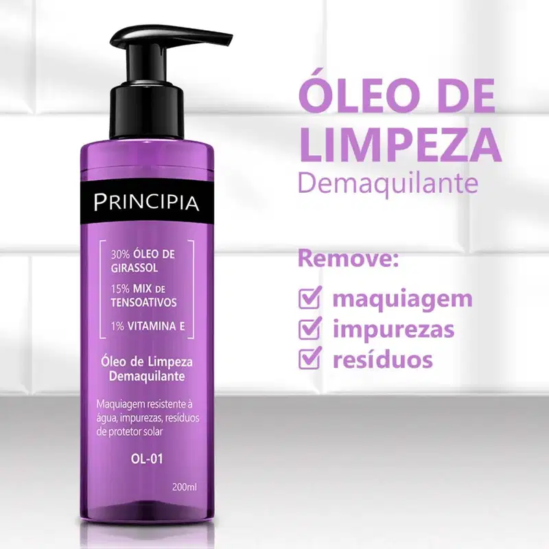 Principia OL-01 - Óleo de Limpeza Demaquilante 200ml