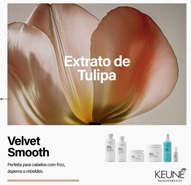 Keune Shampoo + Condicionador Velvet Smooth 1000ml