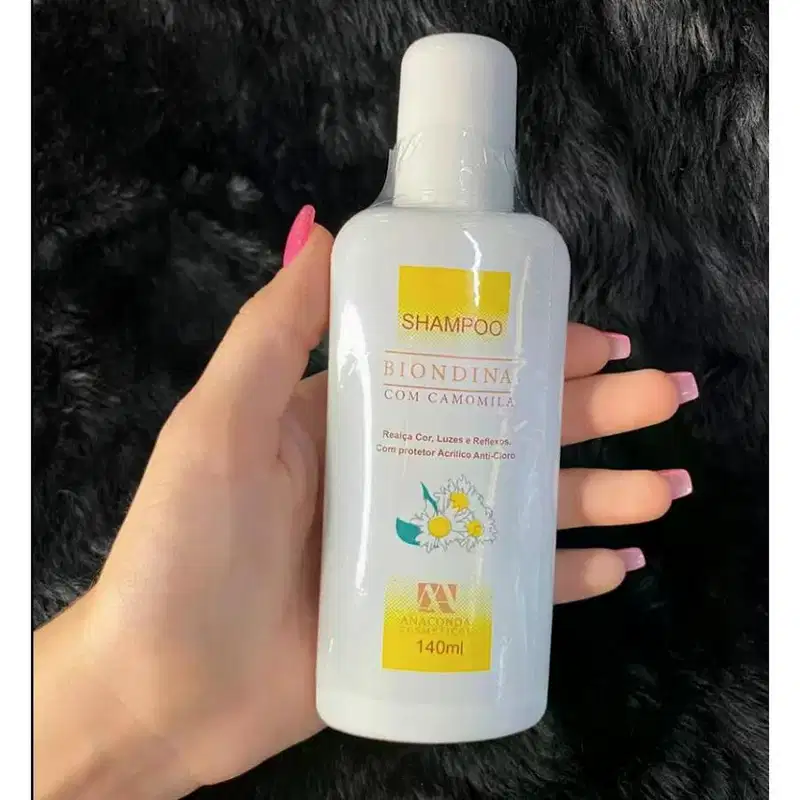 SHAMPOO ANACONDA BIONDINA COM CAMOMILA 140ML