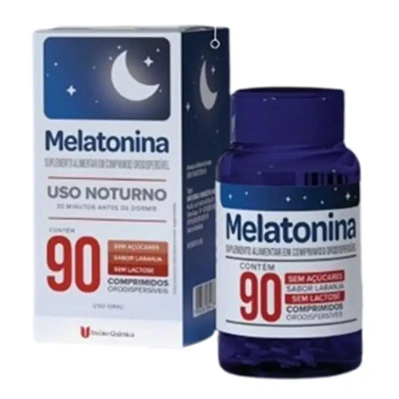 MELATONINA 90CPR ORODISPERSIVEL UNIAO QUIMICA