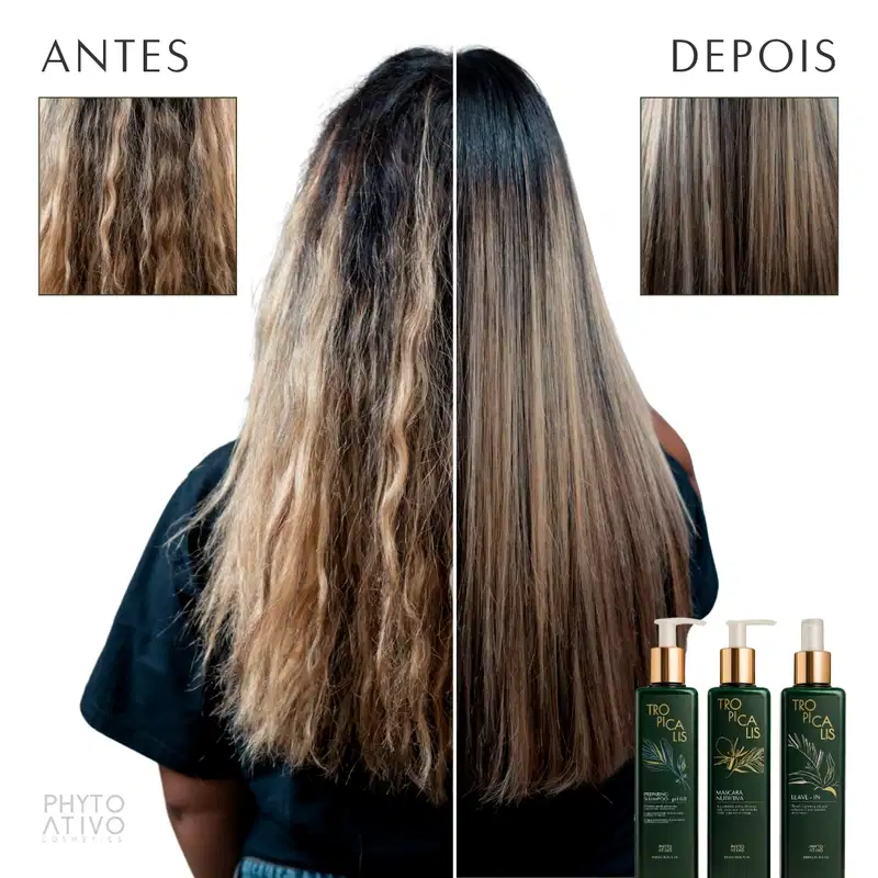Leave-in Tropicalis Finalizador Capilar Phyto Ativo 300ml