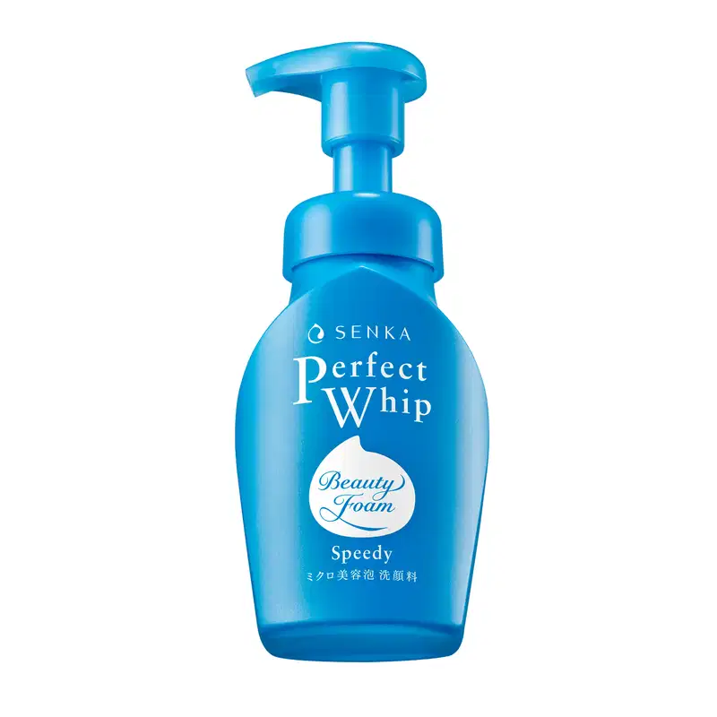 Espuma de Limpeza Facial Senka Perfect Whip Speedy, 150ml.