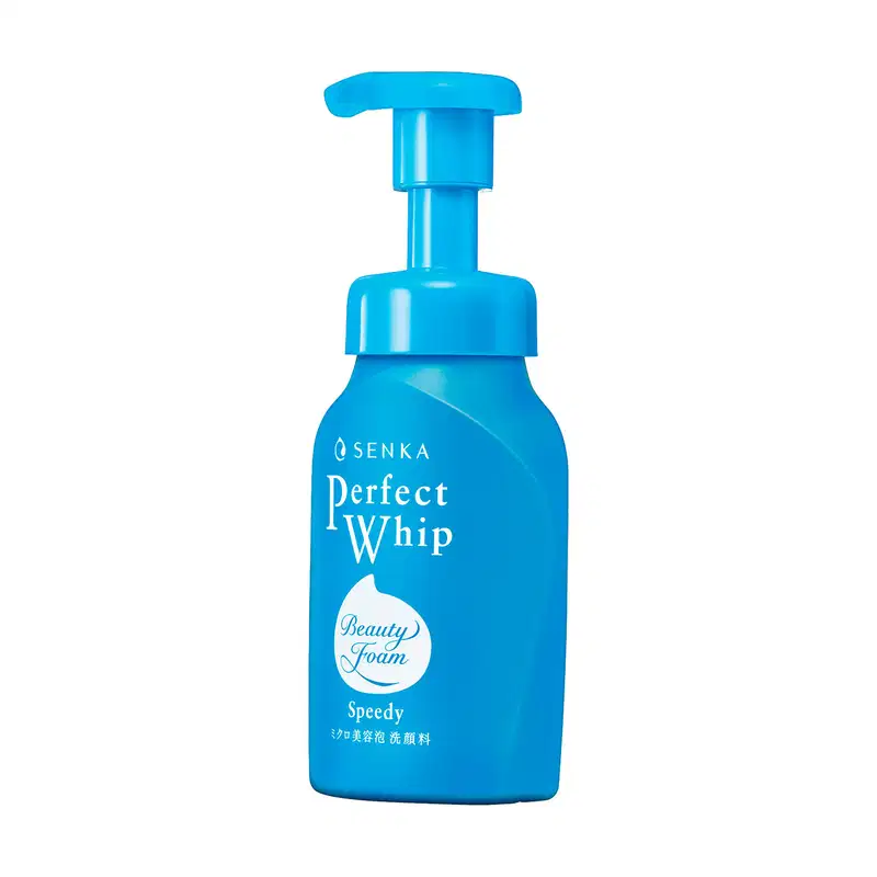 Espuma de Limpeza Facial Senka Perfect Whip Speedy, 150ml.