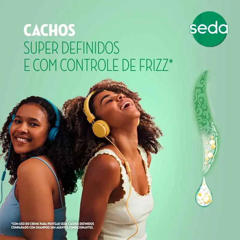 Kit Seda Sh 300Ml+Cond 190Ml Cachos Definidos