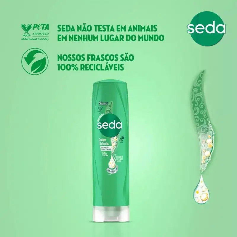 Kit Seda Sh 300Ml+Cond 190Ml Cachos Definidos