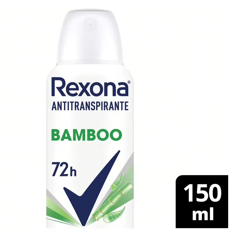 Desodorante Aerossol Rexona Feminino Bamboo 150ml