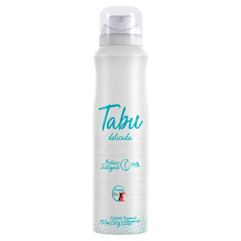 Desodorante Aerossol Tabu Delicada 150ml