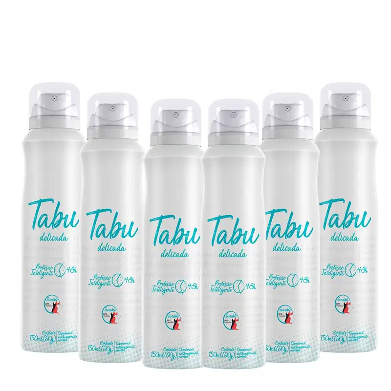 Desodorante Aerossol Tabu Delicada 150ml