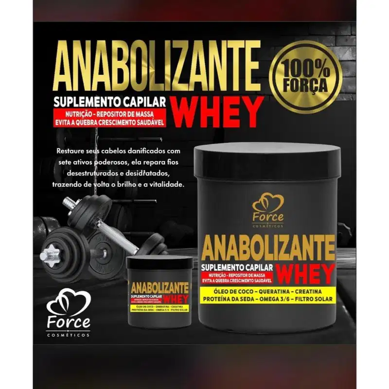 Kit Manutenção Capilar Mandioca Com Óleo Argan - Force (5 Itens) Hidratação e Fortalecimento