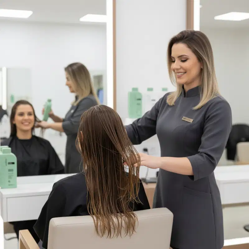 Escova Progressiva Orgânica Premium Gold 1L – Brilho Espelhado e Liso Perfeito
