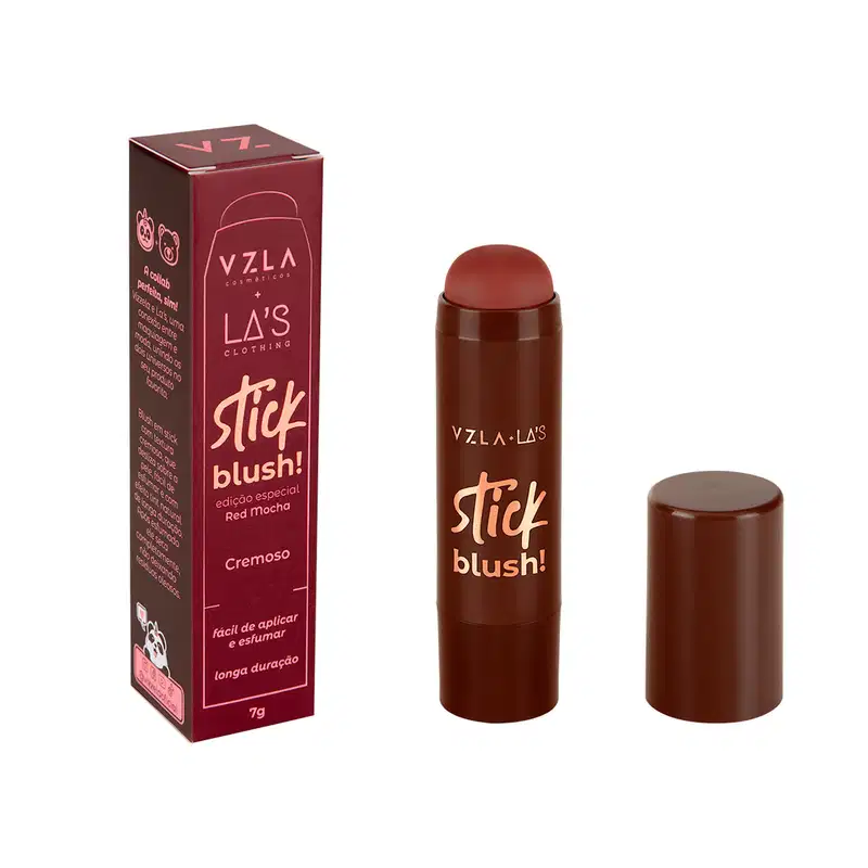 Blush Stick Red Mocha Vizzela e Las Clothing