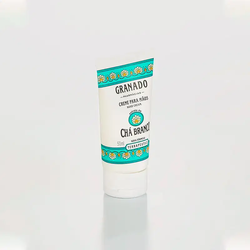 Creme para as Mãos Terrapeutics Chá Branco Granado 50ml
