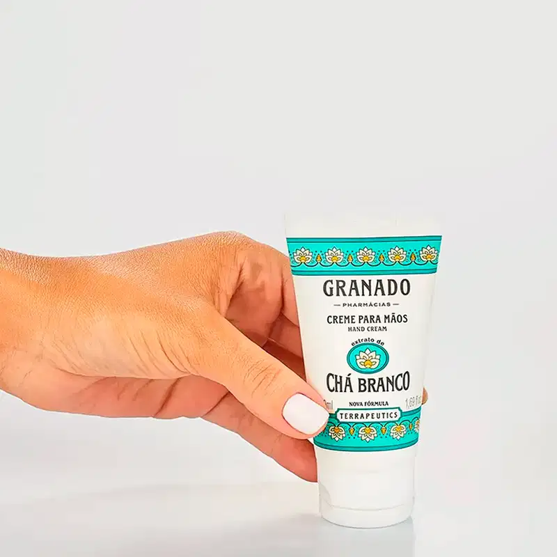 Creme para as Mãos Terrapeutics Chá Branco Granado 50ml