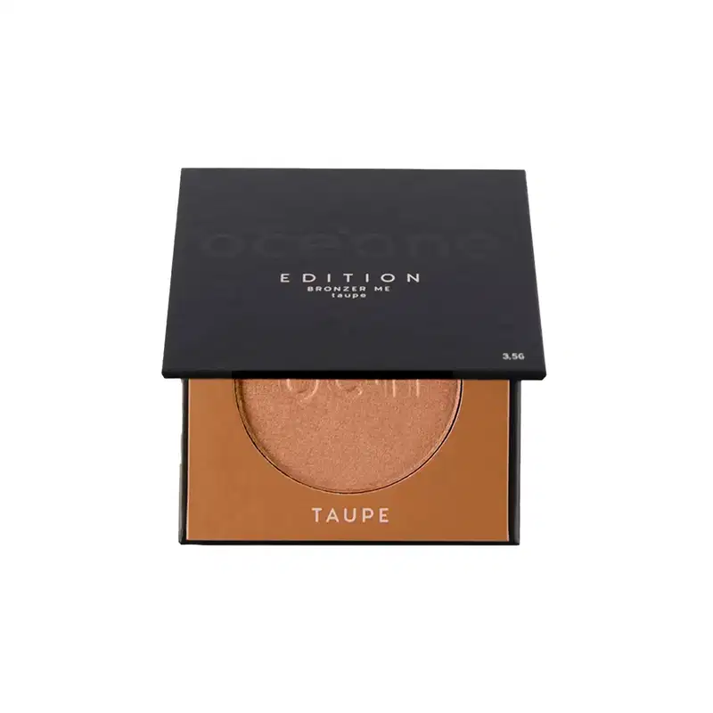 Pó Compacto Peach  e Bronzer Blush Taupe em Pó Océane