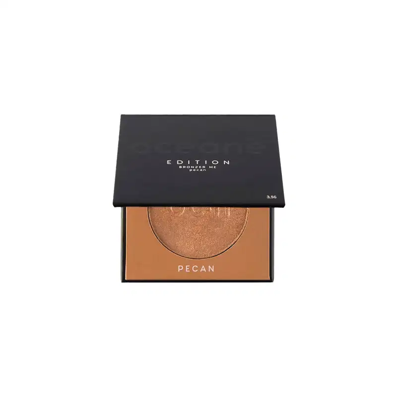 Pó Compacto Porcelain e Bronzer Blush Pecan em Pó Océane
