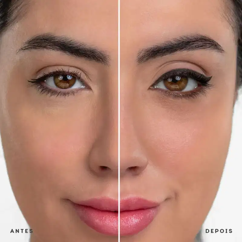 Lápis de Olho Retrátil Preto Eyeliner Black Océane